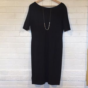 Ann Taylor Black Cocktail Dress Size 10